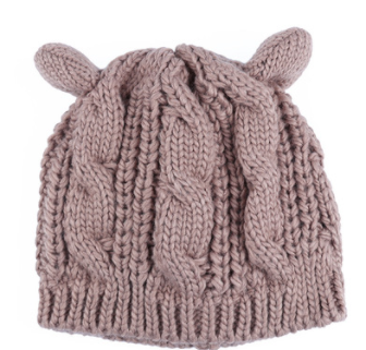 Cute Knitted Cat Ear Beanie