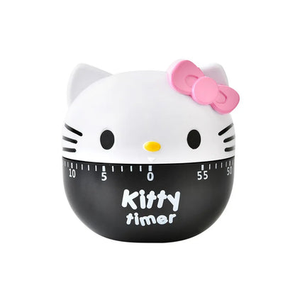 Kitchen Timer Alarm Mechanical Hello Kitty Shaped Timer 60 Minutes Cuisine