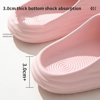 Eva Thick Platform, Comfortable Indoor Non-Slip Slippers