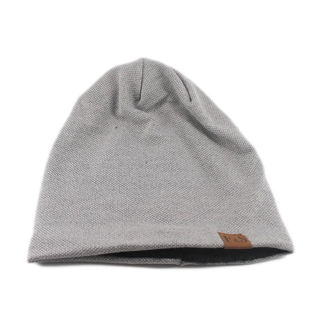 Knitted Solid Color Casual Soft  Beanie